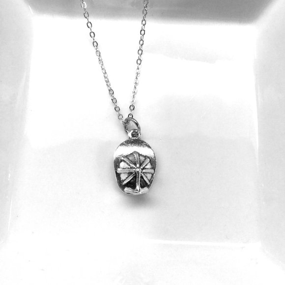Firefighter Fireman 3D Helmet Charm Necklace - Picture 3 of 3